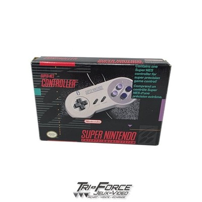 Super NES Controller Super Nintendo SNES Accessory CIB Complete in box Tested