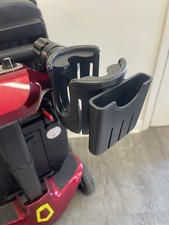 Mobility Scooter Universal Fit Clamp On Adjustable Bottle And Phone Holder ??