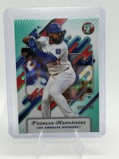 2025 Topps Pristine Teoscar Hernández Serial Numbered /199 #187 Dodgers