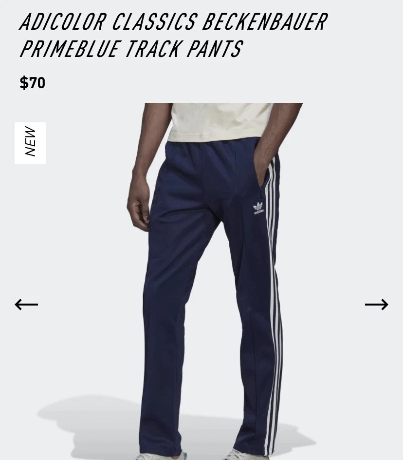 ADIDAS ORIGINALS BECKENBAUER JOGGERS BLACK/WHITE - TROUSERS MEN | Courir.com