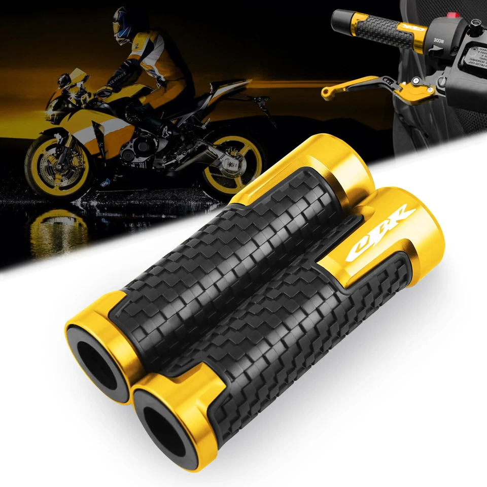 Empuñadura de manillar para carreras de motocicletas Honda CBR900RR 2001 sin tapa de extremos 7/8" 22 mm Foto 3 de 4