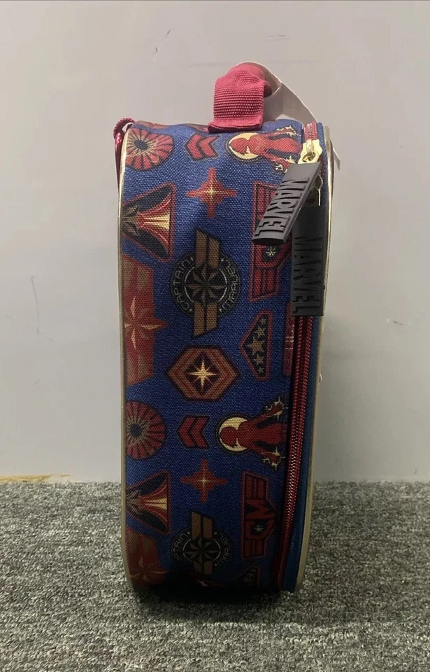 Сумка с короткими ручками в форме значка Captain Marvel ланч-бокс Brie Larson Carol Danvers подарок - Изображение 3 из 4