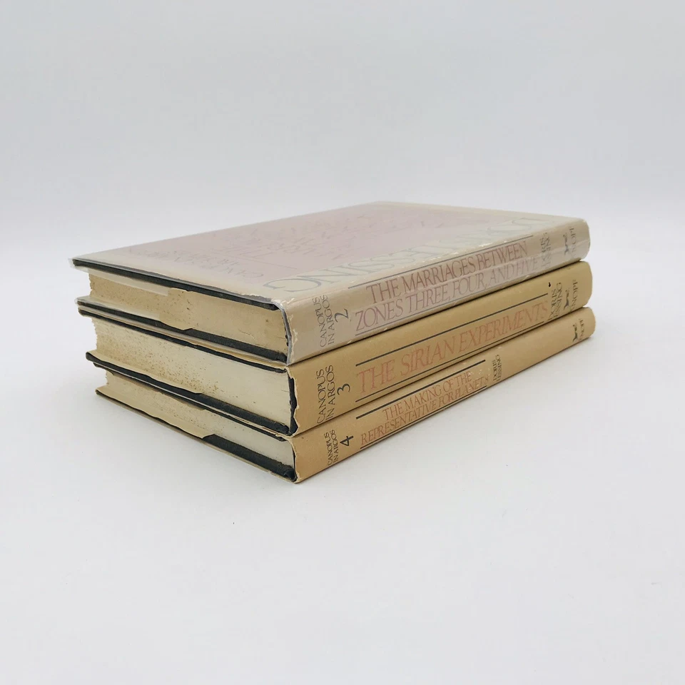 Canopus in Argos Archives Doris Lessing Book Lot 2, 3, 4 First Ed Hardcover VTG — 第 3/4 张图片