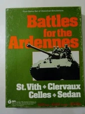 SPI 1978: Battles for the Ardennes - Quad Battles Game (P/UNP) RARE BOX