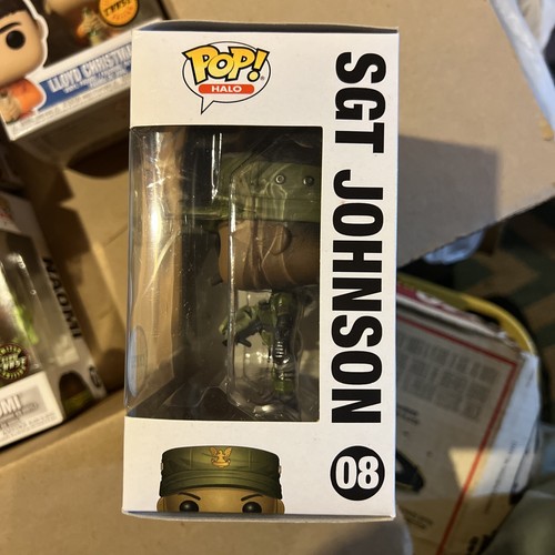 Funko Pop! Vinyl: Halo - Sgt. Johnson (w/ Cigar) (Chase) #8 - Picture 2 of 6
