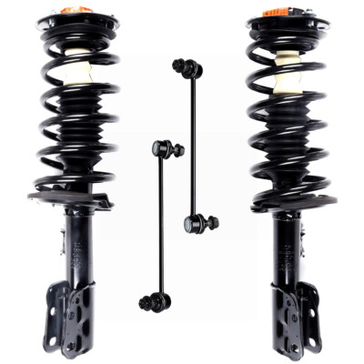 Front Complete Struts with Coil Spring & Sway bars For Chevy Equinox GMC Terrain