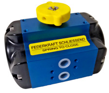 AMG-PESCH SAF 10 NO Pneumatisch Schwenkantrieb Druckluft Stellantrieb 