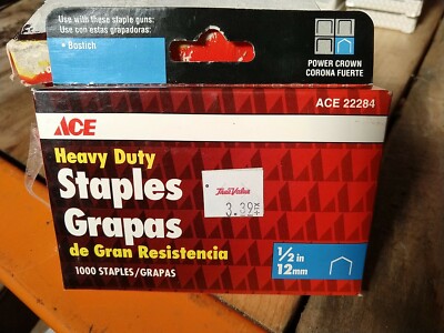 NEW Ace 6 boxes of 1000 1/2