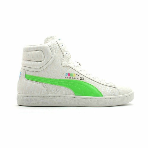 Puma First Round High Top Mens Size White Red Basketball