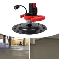 15" Electric Handheld Wall Plastering Machine Concrete Cement Mortar Trowel 110v