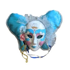 Vintage Mardi Gras Mask Decor 1991