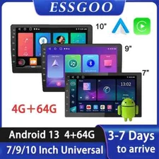 Car Radio 2 Din Car Play Multimedia Player GPS Android Auto 2.5D IPS Screen