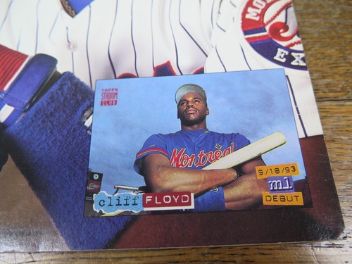 1994 MAGAZINE - Beckett Baseball Monthly Price Guide May 1994 Cliff Floyd - Picture 3 of 8