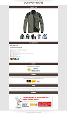 Plantilla de anuncio de eBay HTML profesional diseño responsivo móvil 2019 universal