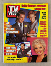 Vintage television - "Australian TV Week" Nov 86 Tom Cruise Rowena Wallace