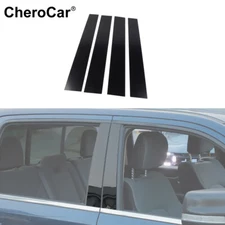 4Pcs Side Window Pillar Post Panel Decor Cover Trim Protector For2019+ Dodge RAM