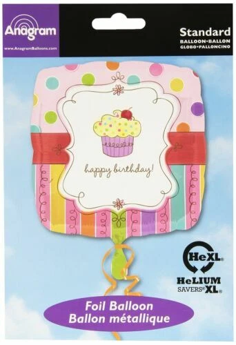 Anagram Food & Drink Square Party Balloons