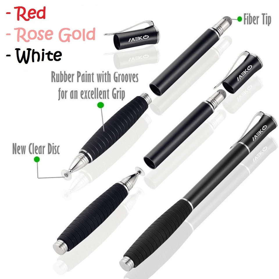 (2 in 1) Precision Dual Tip Stylus for iPad iOS Android - Choose Color - Image 4 of 4