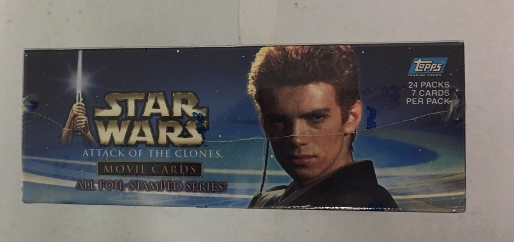 Topps Star Wars Attack of the Clones Movie Cards Factory Sealed