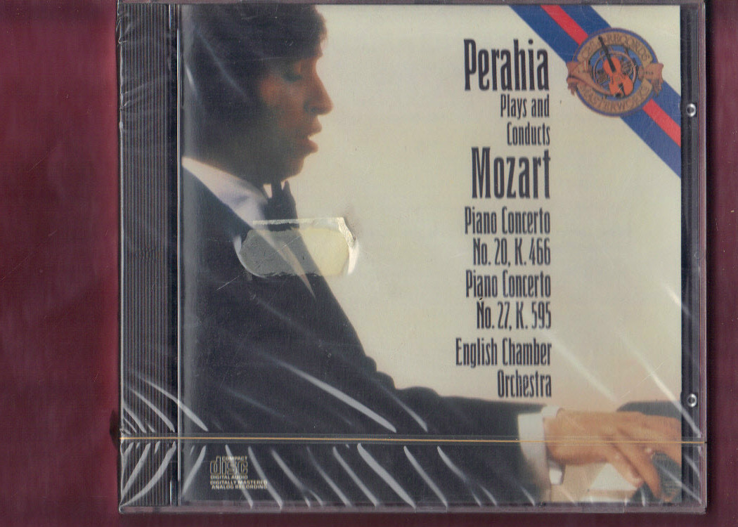 MOZART-PIANO CONCERTI  20 K466 & 27 K595 PERAHIA CD NUOVO SIGILLATO