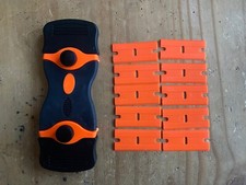 Plastic Blade Scraper Spare Blades for Wrap Sticker Clean Glue Remover +10blade