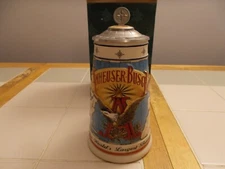 Anheuser-Busch 1996 Collectors Club Membership Stein - Missing COA
