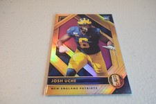 2020 PANINI GOLD STANDARD FOOTBALL JOSH UCHE GOLD ROOKIE #/25 PATRIOTS