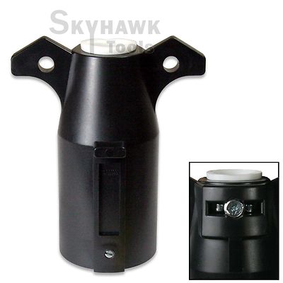 Trailer Connector 7-Pole Round – Male & Female RV Light Plug Set, 7-Way Wiring Cal Hawk Trailer Connector - Foto 6