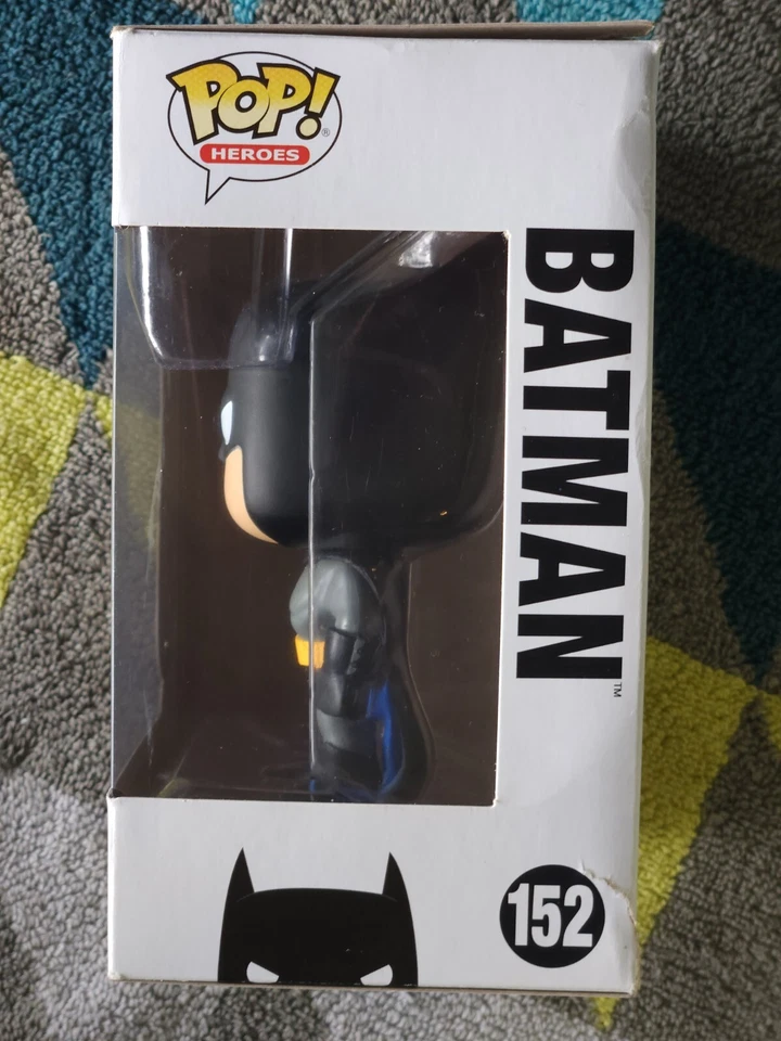 Batman Pop 152 - Batman Funko Pop! Vinilo 2016 - abovedado + protector Foto 2 de 4