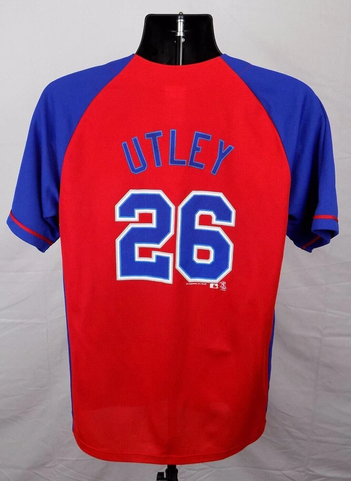 Camiseta Philadelphia Phillies Chase Utley #26 para niño grande (14-16) MLB ST45 Foto 3 de 4