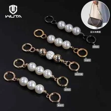 WUTA Bag Strap Extender Pearl Extenders Chain for LV for COACH Purse Handbag Sho