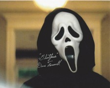 DANE FARWELL SIGNED AUTHENTIC 'SCREAM' GHOSTFACE 8X10 PHOTO D w/COA STUNT ACTOR