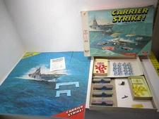 VTG Carrier Strike Board Game Milton Bradley 4713 Naval US Navy 1977