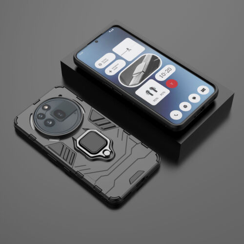 Custodia telefono supporto anello ibrido KickStand cover rigida per niente telefono (3a) Pro - Foto 10 di 15