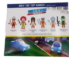 Roblox DEVSERIES Jailbreak Hiding In Plain Sight 6 Action Figures Virtual Code