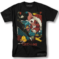 Gremlins Shirt Gizmo Classic Horror Movie Vintage Graphic Design T-Shirt