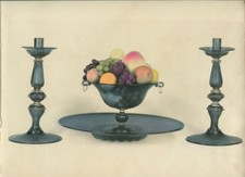 FRUIT BOWL COLOR LITHOGRAPHIC IMAGE, ADVERTISEMENTS.  11.5 X 9.5 INCHES.