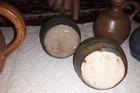 Tokheim Stoneware - Tokheim Pottery - Oil Lamp Lot of 5 - 2000's — photo 5