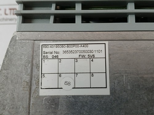 PARKER 690-431950B0-B00P00-A400 Integrator SSD AC Variable Frequency Drive 3PH - Picture 11 of 16