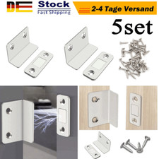 Extrem Stark T&uuml;rmagnet Magnetschn&auml;pper Schrank L-Form M&ouml;belmagnet 5 set