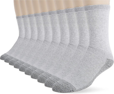 Men'S Workgear Durable Tube Socks with Arch Support