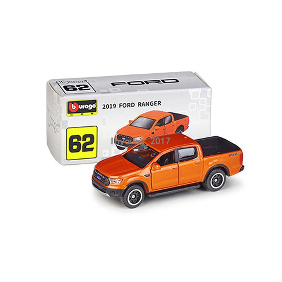 1/72 Scale 2-Door Ford Ranger Model Car Diecast Toy Vehicle for Boys Gifts Kids - Image 3 of 4