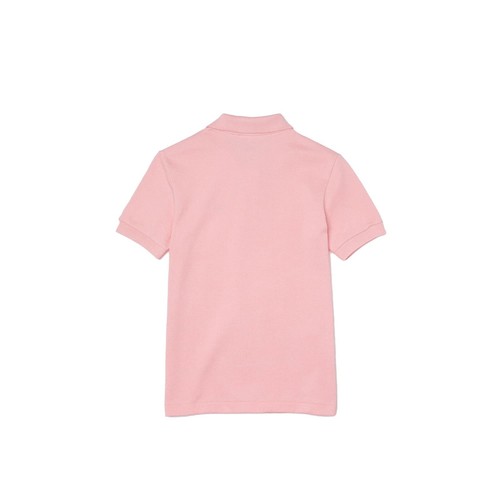 Lacoste Kids Regular Fit Petit Pique Pink Polo, Youth Size 10A/10YR, PJ2909-7SY - Picture 4 of 5