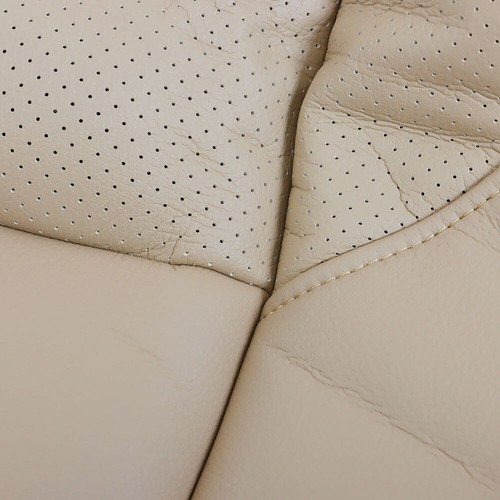 Seat Cover Driver & Passenger Bottom & Back Perforated Tan For Lexus ES350 07-09 - Foto 5 di 12