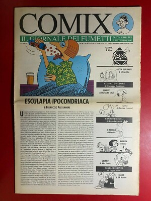 COMIX giornale dei fumetti n.27/1992 CATTIVIK MORDILLO MAFALDA PEANUTS BONVI