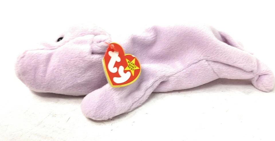 Beanie Baby Happy Hippo - Image 3 of 4