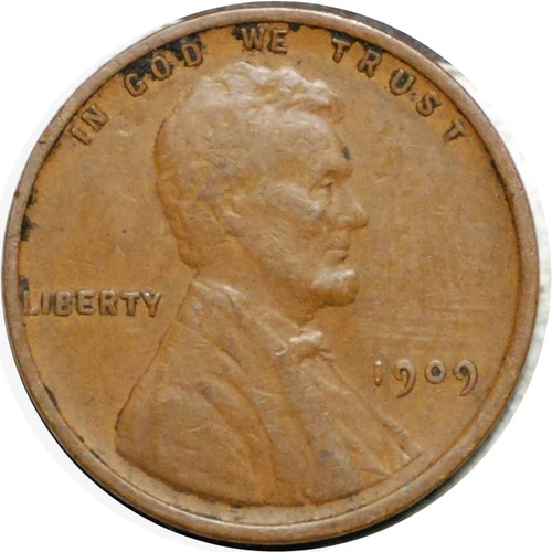 1909-P Lincoln  Cent -Very Fine  - VF - #104