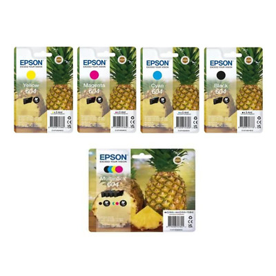 Epson 604 Pineapple Tintenpatronen CMYK & Multipack für Epson XP-2205 XP4200 SET