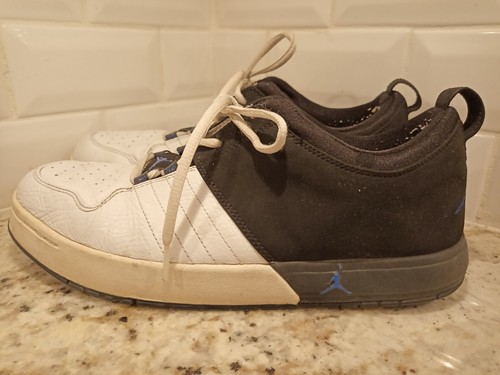 Nike Air Jordan Jumpman Cue baja (Blanco/Negro) 308182 Zapatos De Colección  2003 Talla 11 | eBay