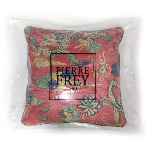 Cuscino decorativo Pierre Frey Wanly Shinto velluto dragoni Soleil Levant casa - Picture 6 of 6